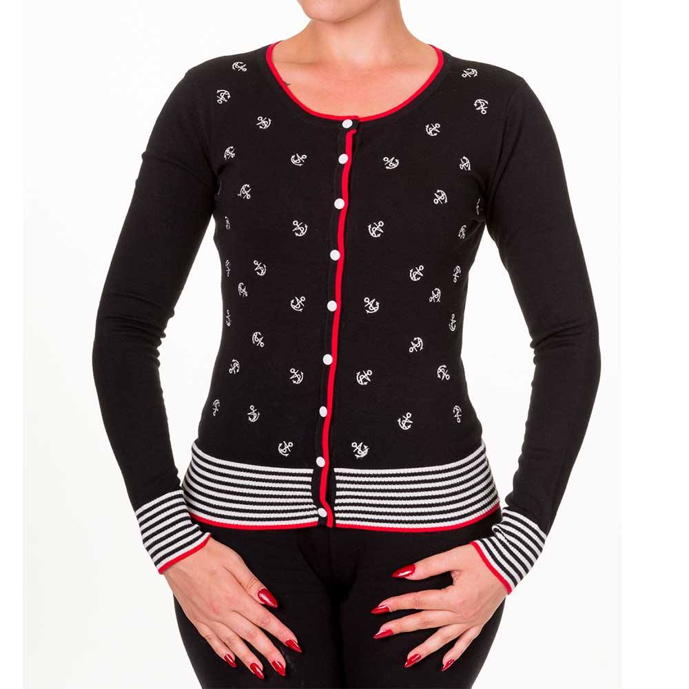 Banned Banned Cardigan  Close Call Zwart Attitude Holland Banned Banned Cardigan  Close Call Zwart Attitude Holland